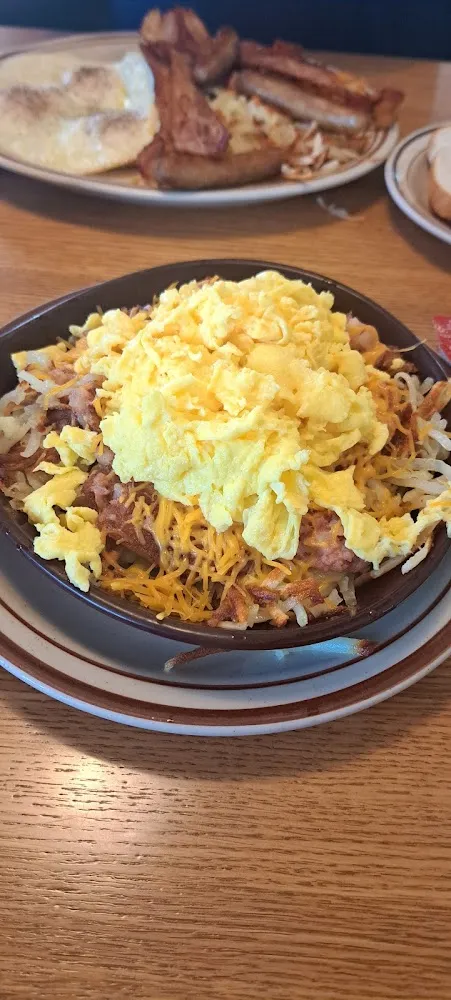 Egg Hash Browns Toast